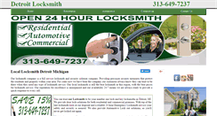 Desktop Screenshot of detroit--locksmith.com
